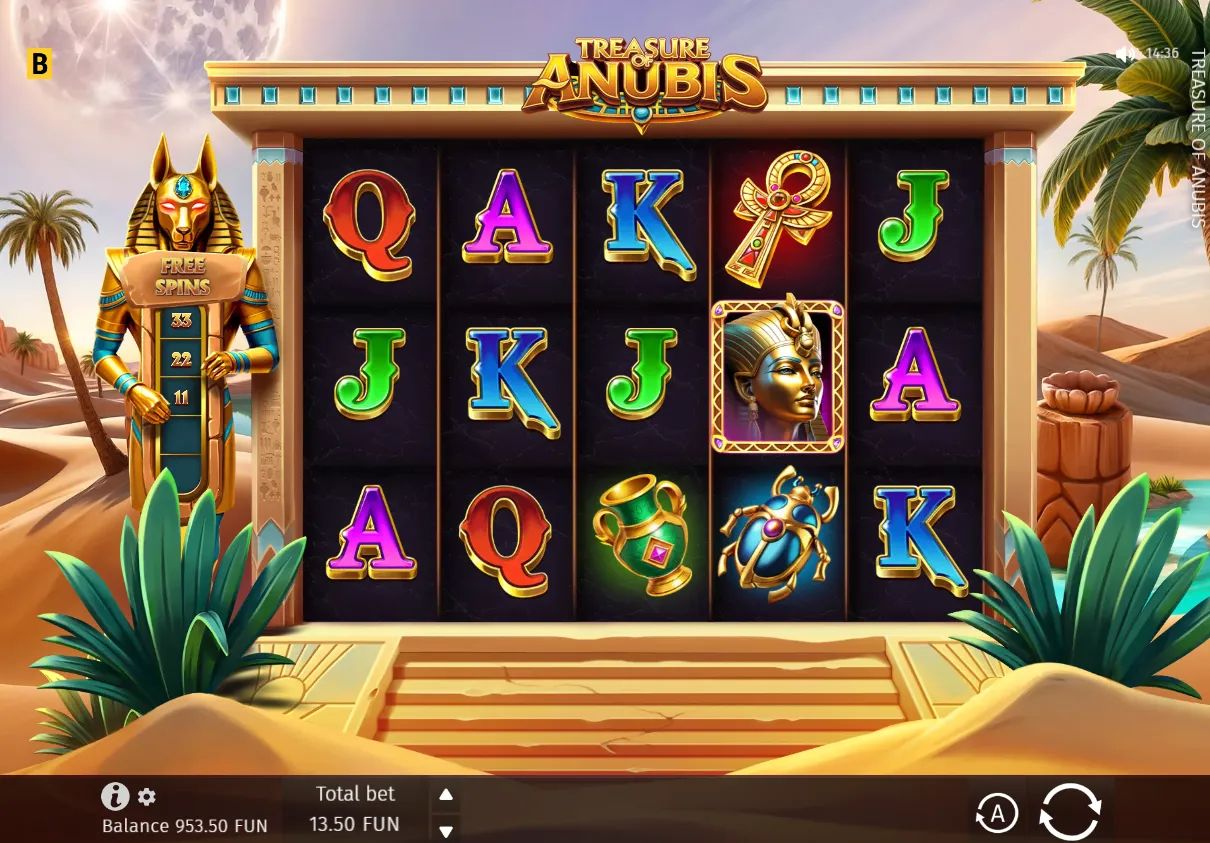 Treasure of Anubis demo